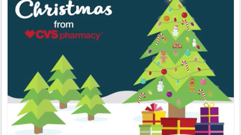 CVS 'Merry Christmas' Facebook Update